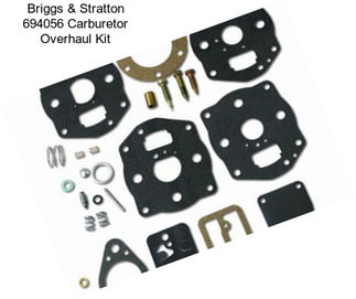 Briggs & Stratton 694056 Carburetor Overhaul Kit