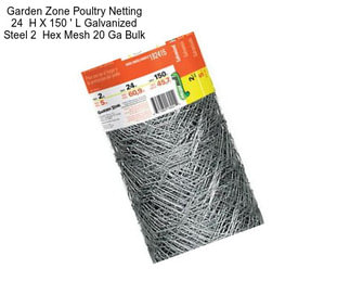 Garden Zone Poultry Netting 24 \