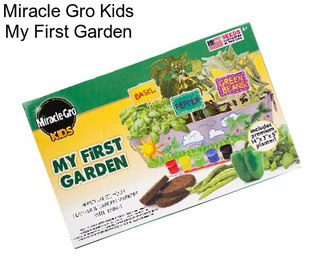 Miracle Gro Kids My First Garden