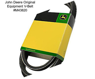 John Deere Original Equipment V-Belt #M43820