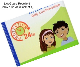 LiceGuard Repellent Spray 1.01 oz (Pack of 4)