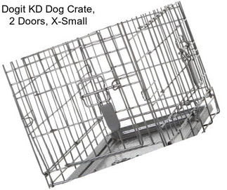 Dogit KD Dog Crate, 2 Doors, X-Small
