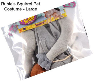 Rubie\'s Squirrel Pet Costume - Large