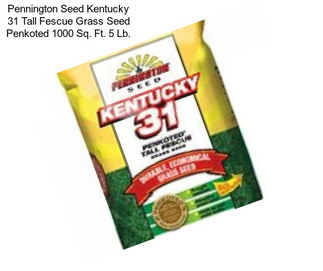 Pennington Seed Kentucky 31 Tall Fescue Grass Seed Penkoted 1000 Sq. Ft. 5 Lb.