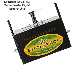 SpinTech 12 Volt EZ Game Feeder Digital Spinner Unit