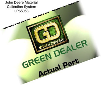 John Deere Material Collection System LP65063