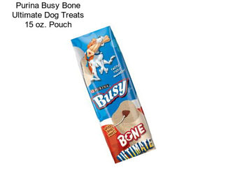 Purina Busy Bone Ultimate Dog Treats 15 oz. Pouch