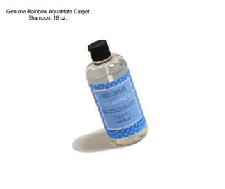 Genuine Rainbow AquaMate Carpet Shampoo, 16 oz.