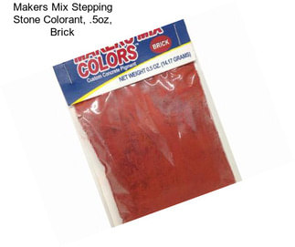 Makers Mix Stepping Stone Colorant, .5oz, Brick