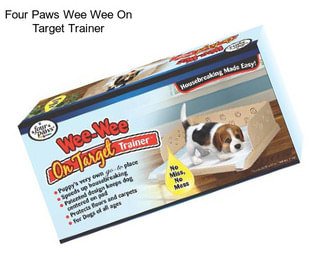 Four Paws Wee Wee On Target Trainer