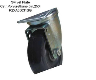 Swivel Plate Cstr,Polyurethane,5in,250l P2XA05031SG