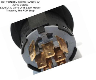 IGNITION KEY SWITCH w/ KEY for JOHN DEERE L120 L130 G110 LY18 Lawn Mower Tractor by The ROP Shop