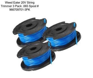 Weed Eater 20V String Trimmer 3 Pack .065 Spool # 966709701-3PK