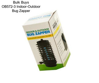 Bulk Buys OB572-3 Indoor-Outdoor Bug Zapper