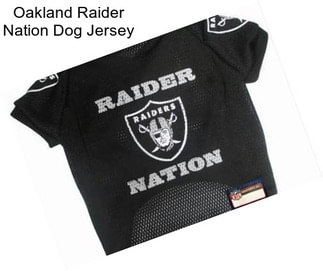 Oakland Raider Nation Dog Jersey