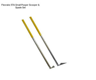 Flexrake 57A Small Pooper Scooper & Spade Set