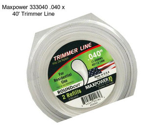 Maxpower 333040 .040\