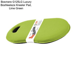 Bosmere G125LG Luxury BosNeeleze Kneeler Pad, Lime Green
