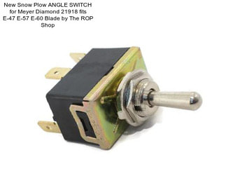 New Snow Plow ANGLE SWITCH for Meyer Diamond 21918 fits E-47 E-57 E-60 Blade by The ROP Shop