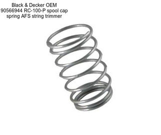 Black & Decker OEM 90566944 RC-100-P spool cap spring AFS string trimmer