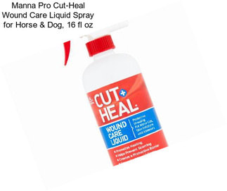 Manna Pro Cut-Heal Wound Care Liquid Spray for Horse & Dog, 16 fl oz