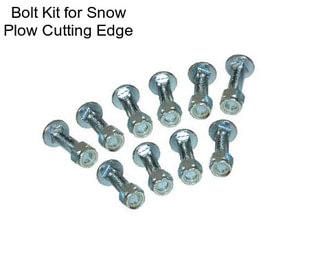 Bolt Kit for Snow Plow Cutting Edge