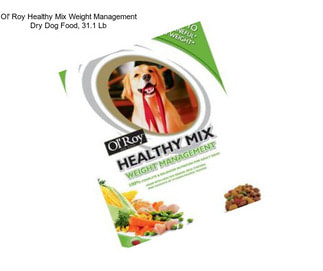 Ol\' Roy Healthy Mix Weight Management Dry Dog Food, 31.1 Lb