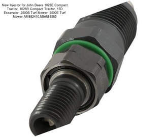 New Injector for John Deere 1023E Compact Tractor, 1026R Compact Tractor, 17D Excavator, 2500B Turf Mower, 2500E Turf Mower AM882410,MIA881565
