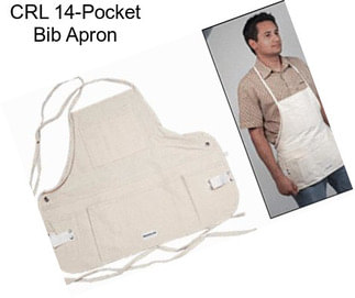 CRL 14-Pocket Bib Apron