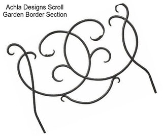 Achla Designs Scroll Garden Border Section