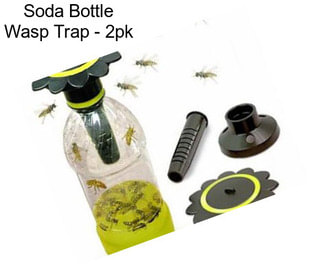 Soda Bottle Wasp Trap - 2pk