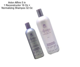 Avlon Affirm 5 in 1 Reconstructor 16 Oz + Normalizing Shampoo 32 Oz