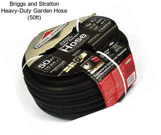 Briggs and Stratton Heavy-Duty Garden Hose (50ft)