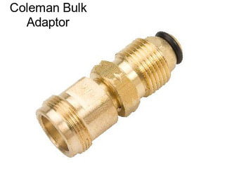 Coleman Bulk Adaptor