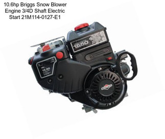 10.6hp Briggs Snow Blower Engine 3/4\