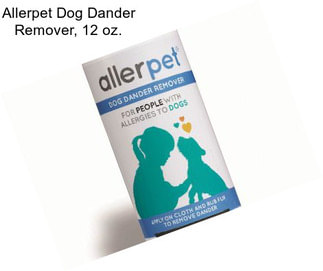 Allerpet Dog Dander Remover, 12 oz.