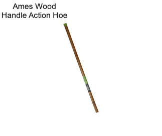 Ames Wood Handle Action Hoe