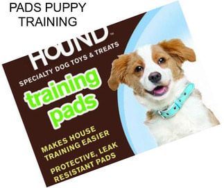 PADS PUPPY TRAINING