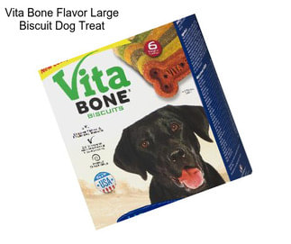 Vita Bone Flavor Large Biscuit Dog Treat