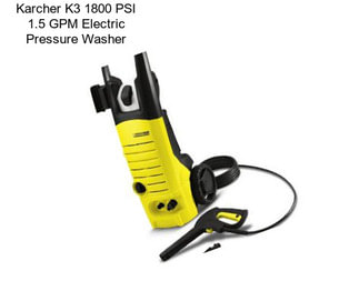 Karcher K3 1800 PSI 1.5 GPM Electric Pressure Washer