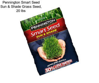 Pennington Smart Seed Sun & Shade Grass Seed, 20 lbs