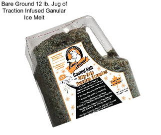 Bare Ground 12 lb. Jug of Traction Infused Ganular Ice Melt