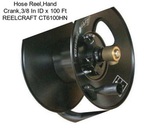 Hose Reel,Hand Crank,3/8 In ID x 100 Ft REELCRAFT CT6100HN