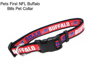 Pets First NFL Buffalo Bills Pet Collar