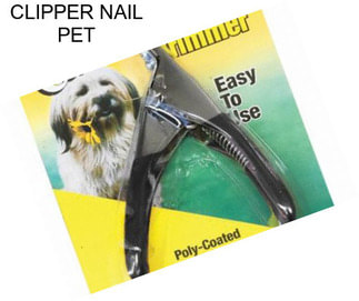 CLIPPER NAIL PET