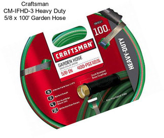 Craftsman CM-IFHD-3 Heavy Duty 5/8\