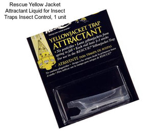 Rescue Yellow Jacket Attractant Liquid for Insect Traps Insect Control, 1 unit