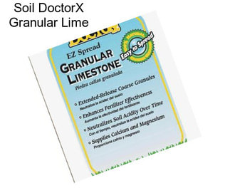 Soil DoctorX Granular Lime