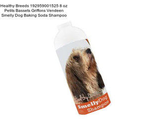 Healthy Breeds 192959001525 8 oz Petits Bassets Griffons Vendeen Smelly Dog Baking Soda Shampoo