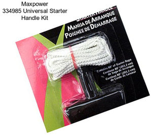 Maxpower 334985 Universal Starter Handle Kit